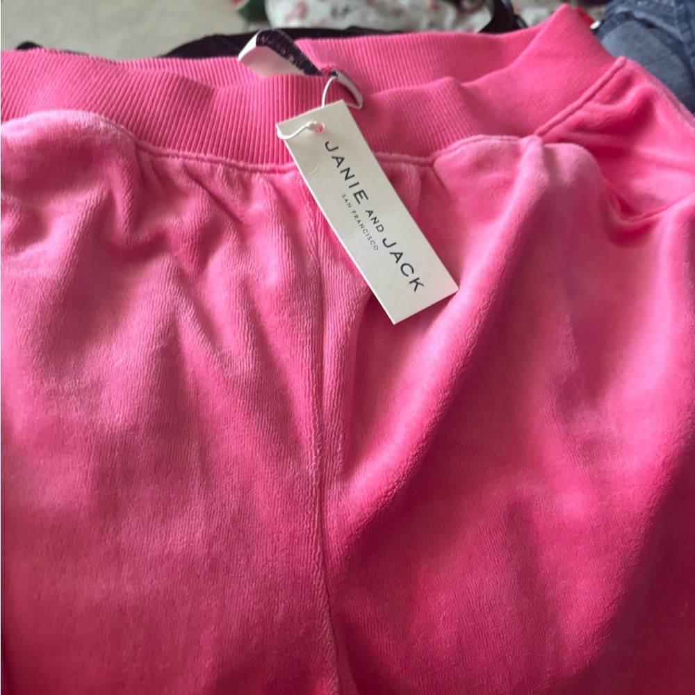 Janie and Jack Vibrant Pink Pants